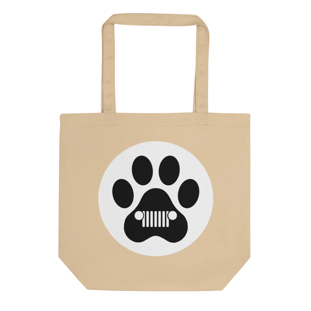 Jeep Dog Eco Tote Bag | Econscious EC8000