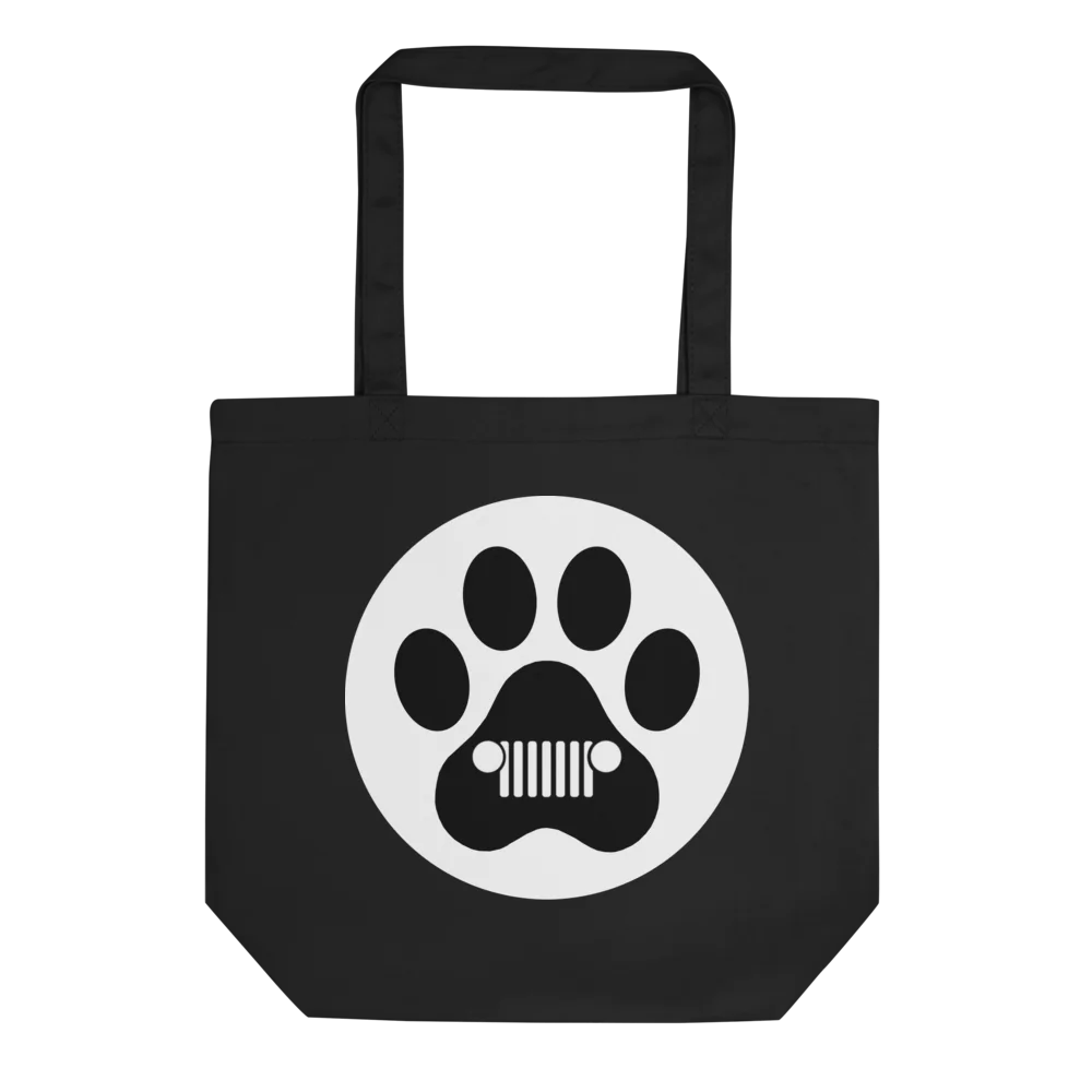 Jeep Dog Eco Tote Bag | Econscious EC8000