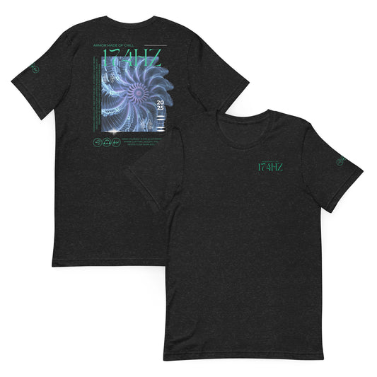 174Hz Grounded Light T‑Shirt  Healing Frequency Apparel for Calm & Restoration
